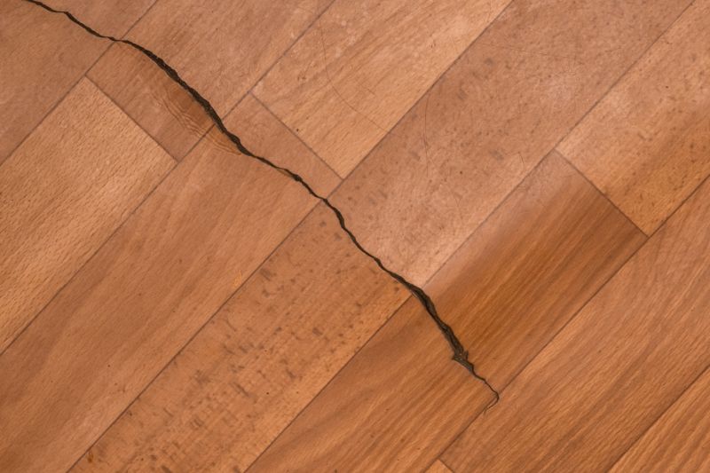 Damaged Floor Sections