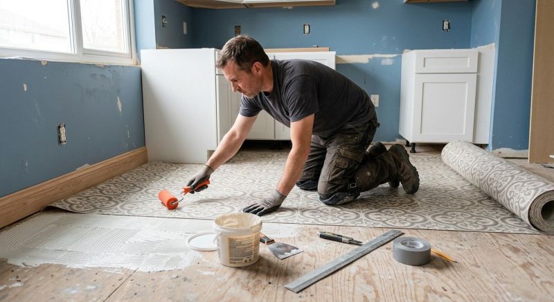 Sheet Linoleum Installation in Chandler, AZ